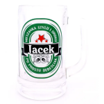 Kufel z imieniem JACEK na imienieny Jacka