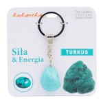 Brelok do kluczy Turkus Siła i energia