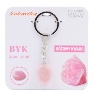 Brelok z kamienia znak zodiaku Byk