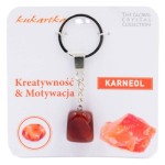 Brelok z kamienia naturalnego Karneol