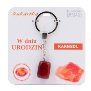 Brelok z Karneolu w dniu urodzin