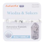 Bransoletka z kamieni naturalnych Howlit