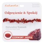 Bransoletka z czerwonego jaspisu – siła, odwaga, stabilność