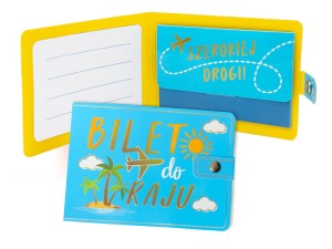 Portfel kartka na pienądze - bilet do raju