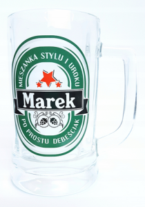 Kufel imienny MAREK prezent na imieniny Marka 