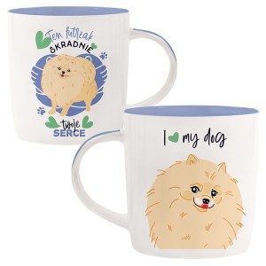 Kubek do kawy z psem Szpic