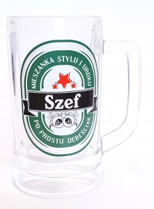 Kufel SZEF dla SZEFA prezent gadżet upominek