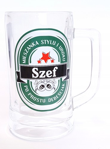 Kufel SZEF dla SZAFA prezent gadżet upominek