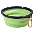 Składana miska turystyczna zielona.jpg