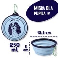 Skladana-miska-dla-psa-SPANIEL-na-upominek-niebieska silikonowa.jpg
