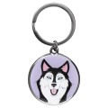 Brelok-na-prezent-dla-milosnika-zwierzat,-dla-psiarzy-Husky do kluczy.jpg