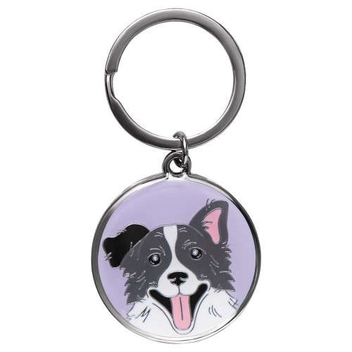 Brelok-na-prezent-dla-milosnika-zwierzat,-dla-psiarzy-Border-collie do kluczy.jpg