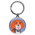 Brelok-na-prezent-dla-milosnika-zwierzat,-dla-psiarzy-Beagle do kluczy.jpg