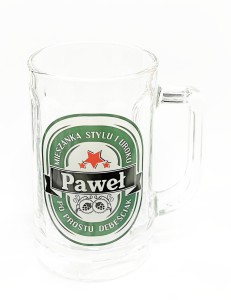 Kufel imienny PAWEŁ prezent gadżet dla niego