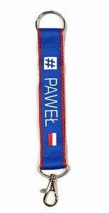 Smycz brelok do kluczy Paweł