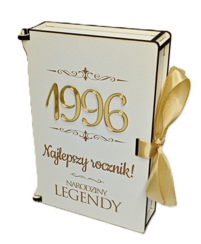 Pudełko na pieniądze z rokiem urodzenia 1996 na 30 urodziny.jpg