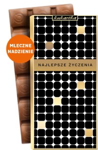 Czekolada na prezent  Najlpesze życzenia