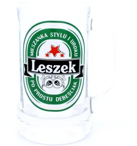 Kufel imienny LESZEK prezent gadżet dla niego 