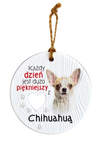 zawieszka ceramiczna z psem rasy chihuahua.jpeg