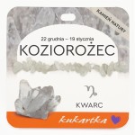 Bransoletka z kwarcuznak zodiaku Koziorożec