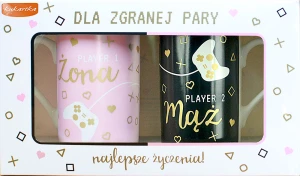Komplet kubków na rocznicę ślubu dla zgranej pary