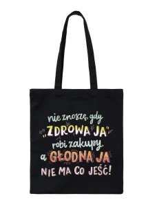 Materiałowa torba na zakupy z nadrukiem