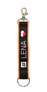 Smycz brelok do kluczy Lena z imieniem