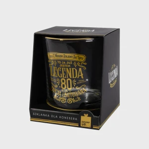 Szklanka do whisky na 80 urodziny prezent
