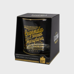 Szklanka do whisky dla emeryta z okazji przejścia na emeryturę