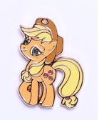 Pin przypinka metalowa do plecaka lub ubrania 03 konik