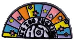 Pin przypinka metalowa do ubrania 92