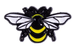 Pin przypinka metalowa do ubrania Pszczoła 107