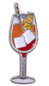Pin przypinka metalowa do ubrania Drink 159