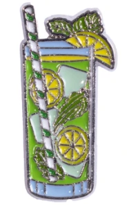 Pin przypinka metalowa do ubrania Drink 160