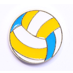 Pin przypinka metalowa do ubrania Piłka siatkowa do siatkówki 163