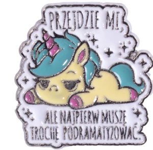 Pin przypinka metalowa do ubrania Muszę pomarudzić 168