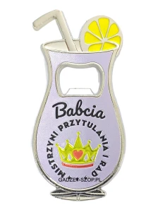 Otwieracz z magnesem na lodówkę Babcia dla babci #9