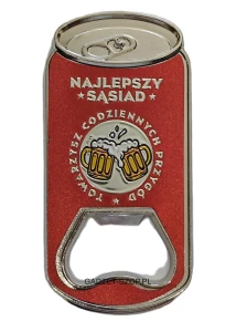 Otwieracz z magnesem na lodówkę #24 sąsiad dla sąsiada