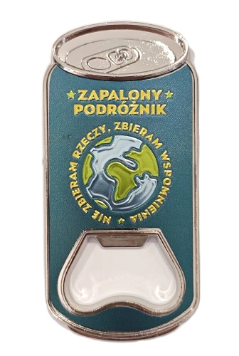 Otwieracz z magnesem na lodówkę #42 zapalony podróżnik.jpg