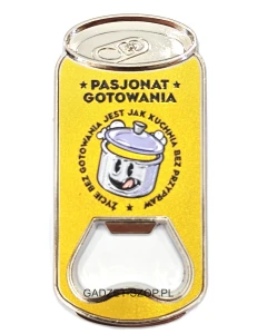 Otwieracz z magnesem na lodówkę #43 Pasjonat gotowania