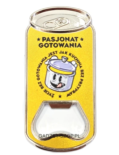 Otwieracz z magnesem na lodówkę #43 pasjonat gotowania.jpeg