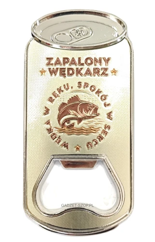 Otwieracz z magnesem na lodówkę #53 Zapalony Wędkarz.jpeg