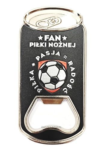 Otwieracz z magnesem na lodówkę #57 Fan piłki nożnej.jpeg