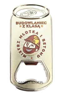 Otwieracz z magnesem na lodówkę #65 Budowlaniec