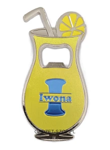 Otwieracz z magnesem na lodówkę #91 Iwona