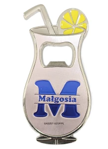 Otwieracz z magnesem na lodówkę #113 Małgosia