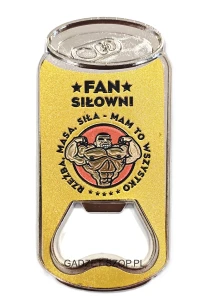 Otwieracz z magnesem na lodówkę #56 Fan siłowni