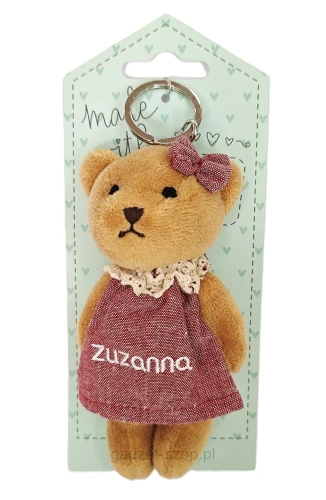 Brelok miś z imieniem Zuzanna.jpeg