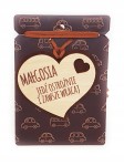Zawieszka do auta  MAŁGOSIA prezent brelok HIT #83
