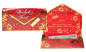 Elegancka koperta świąteczna na pieniądze  062